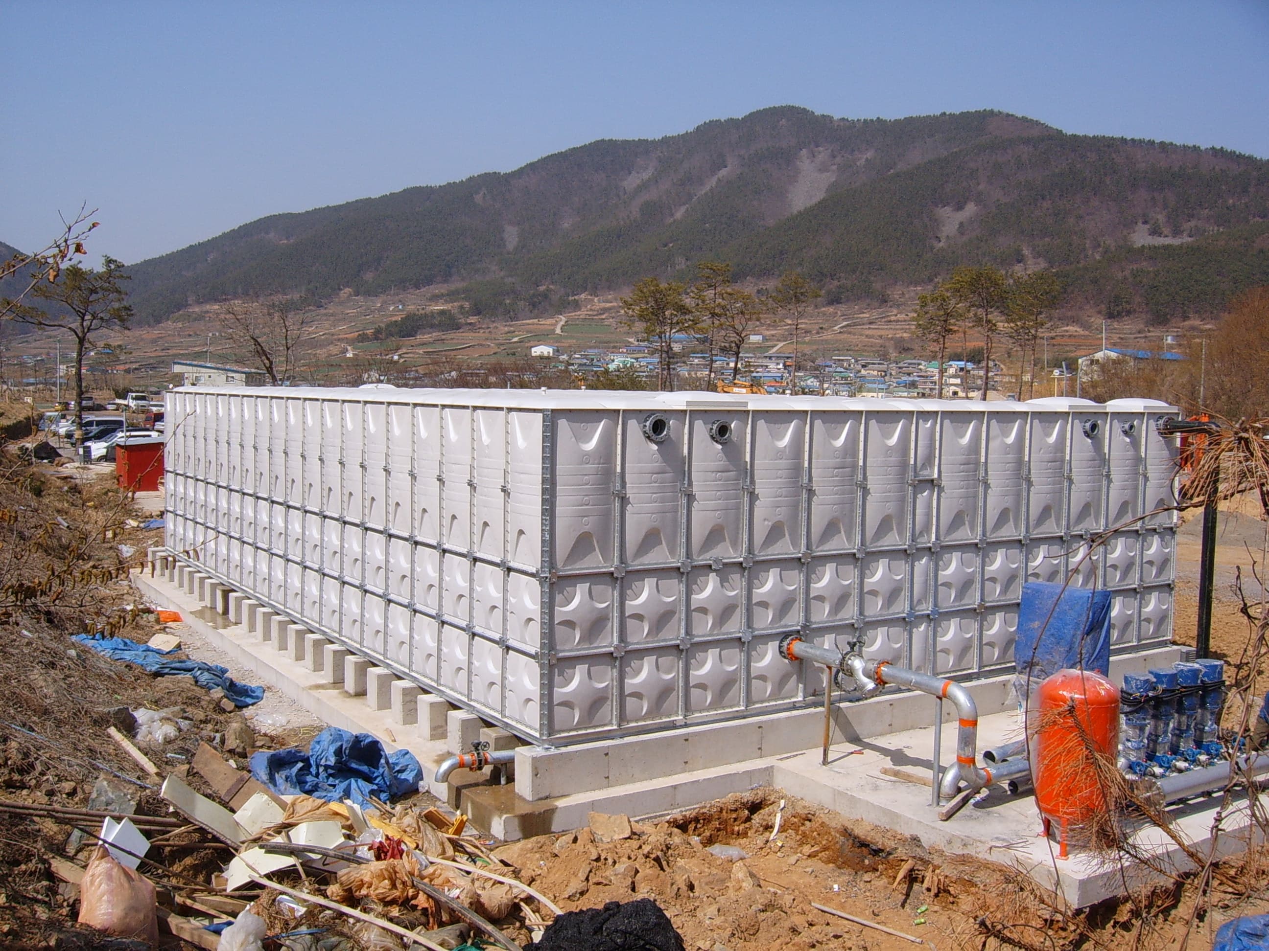 BK GRP SECTIONAL WATER TANK Tradekorea